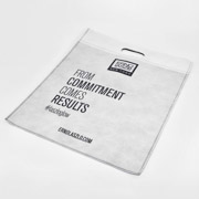 Silkscreen printed non-woven bag