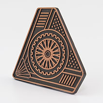 Die-cast Collar Pin
