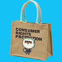 Heat Transfer Jute Tote Bags