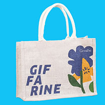 UV Printed Jute Tote Bags