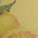 Closeup of kraft card