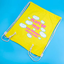 Drawstring Canvas Tote Bag